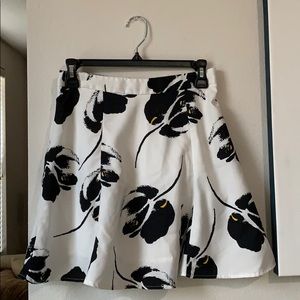 Flirty Lush floral skater skirt